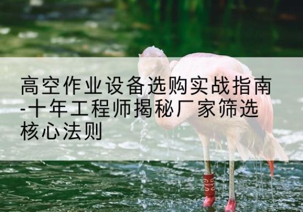 北镇剪叉式升降机厂家-高空作业设备选购实战指南-十年工程师揭秘厂家筛选核心法则